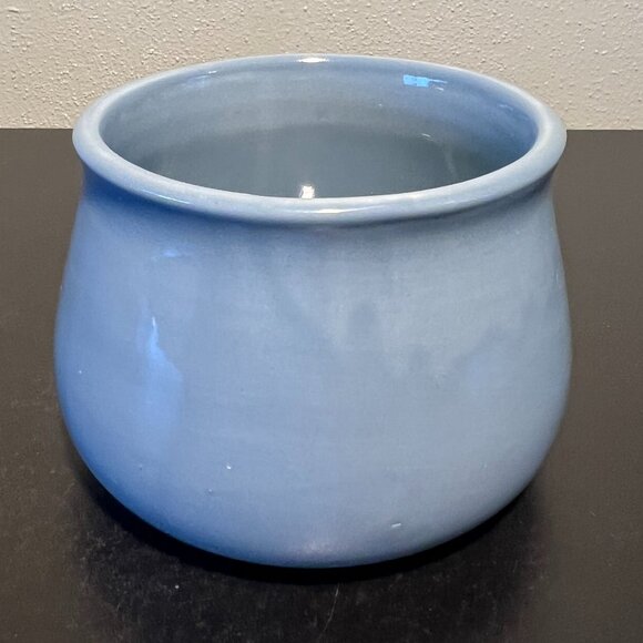 Handcrafted Pottery Glossy Glaze Robin Eggshell Blue Coffee / Soup Mug - Picture 3 of 6